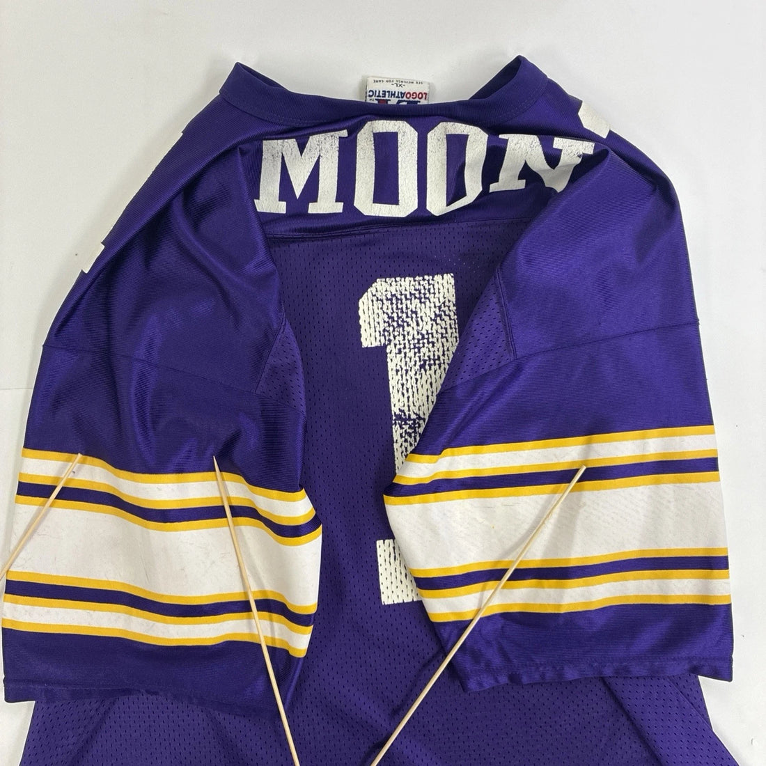 Vintage Minnesota Vikings Warren Moon Logo Athletic Jersey Size XL NFL