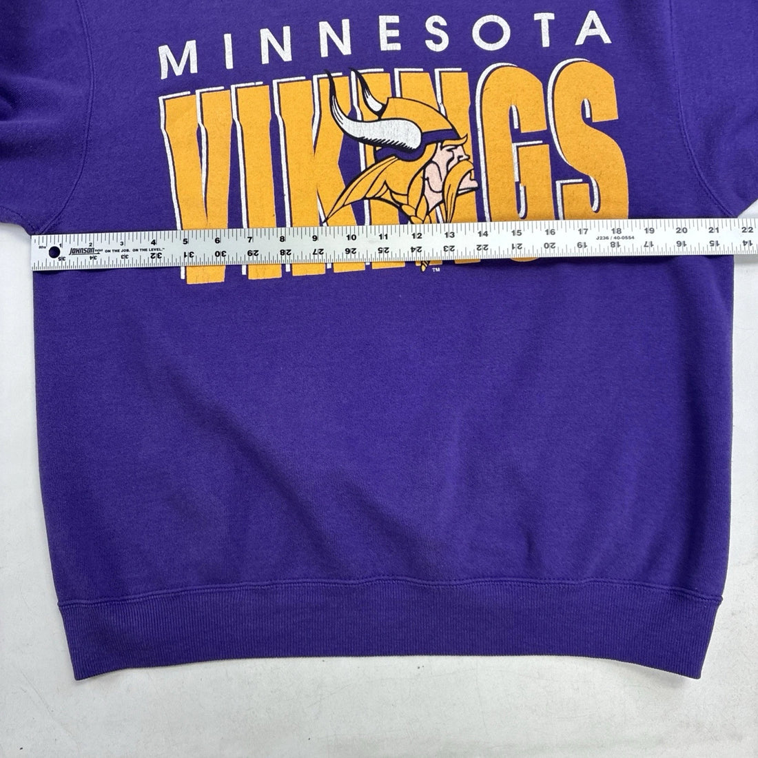 Vintage Minnesota Vikings Sweatshirt Crewneck Size Large 90s NFL