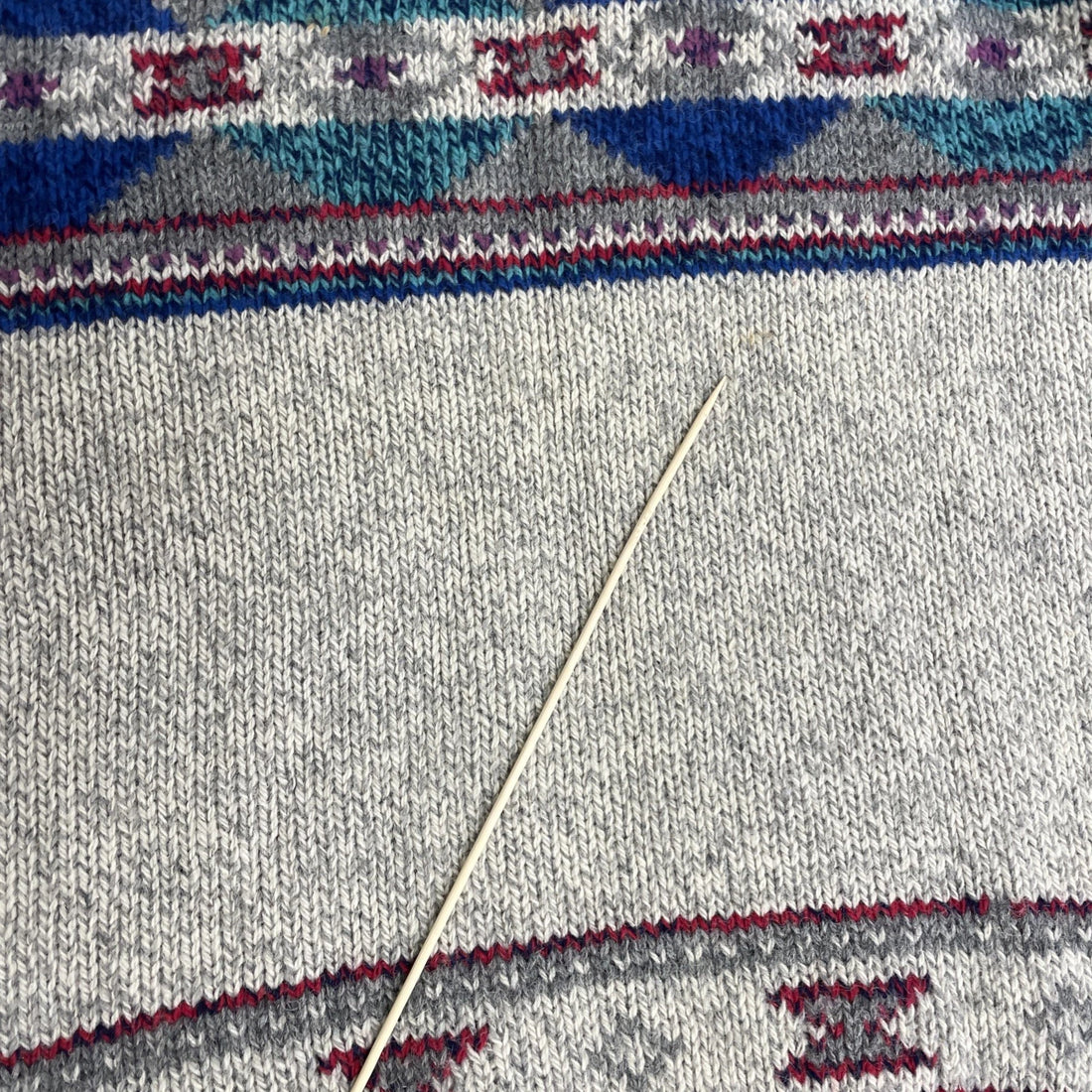 Vintage Woolrich Western Aztec Wool Knit Crewneck Sweater Size Medium