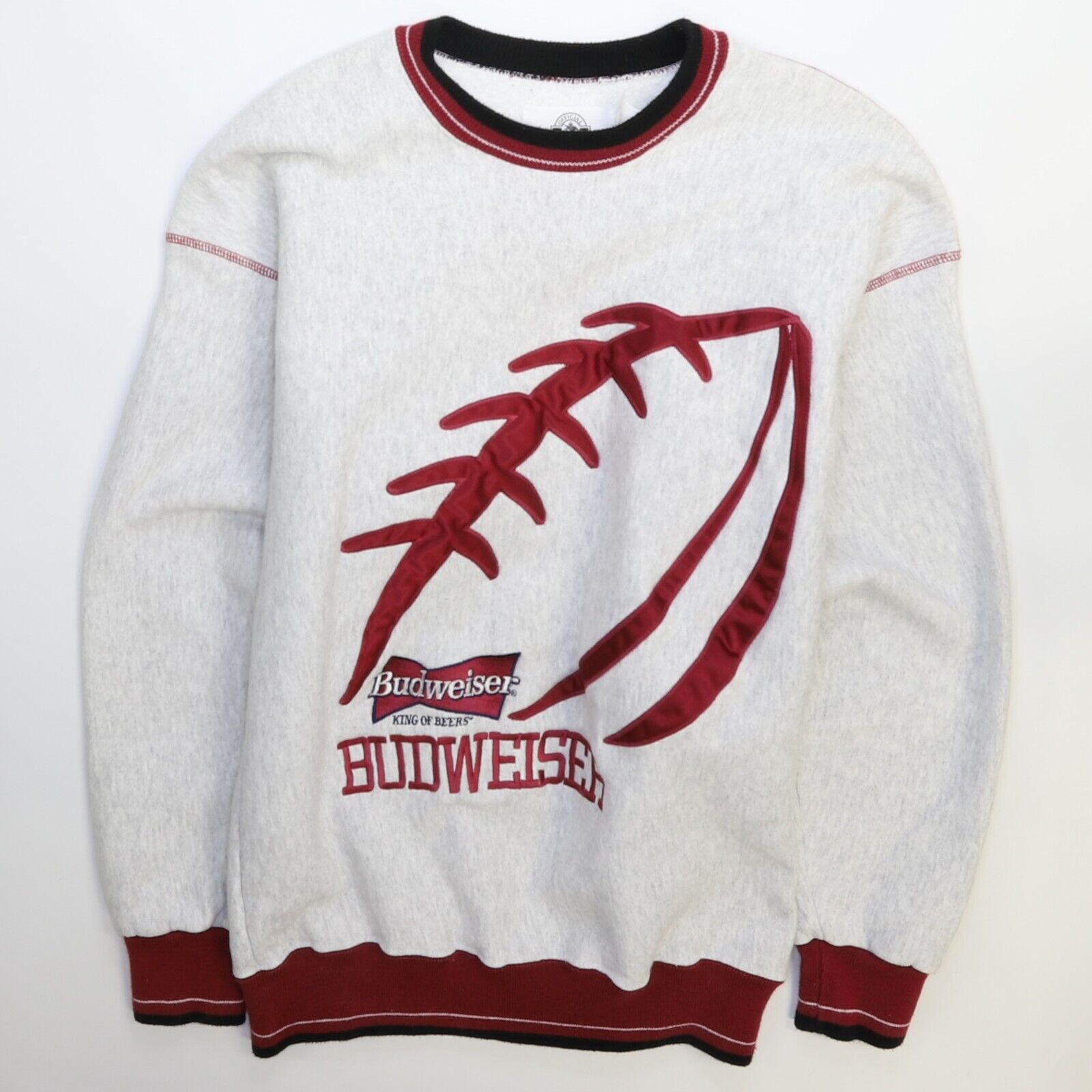 Vintage Budweiser hot sweatshirt