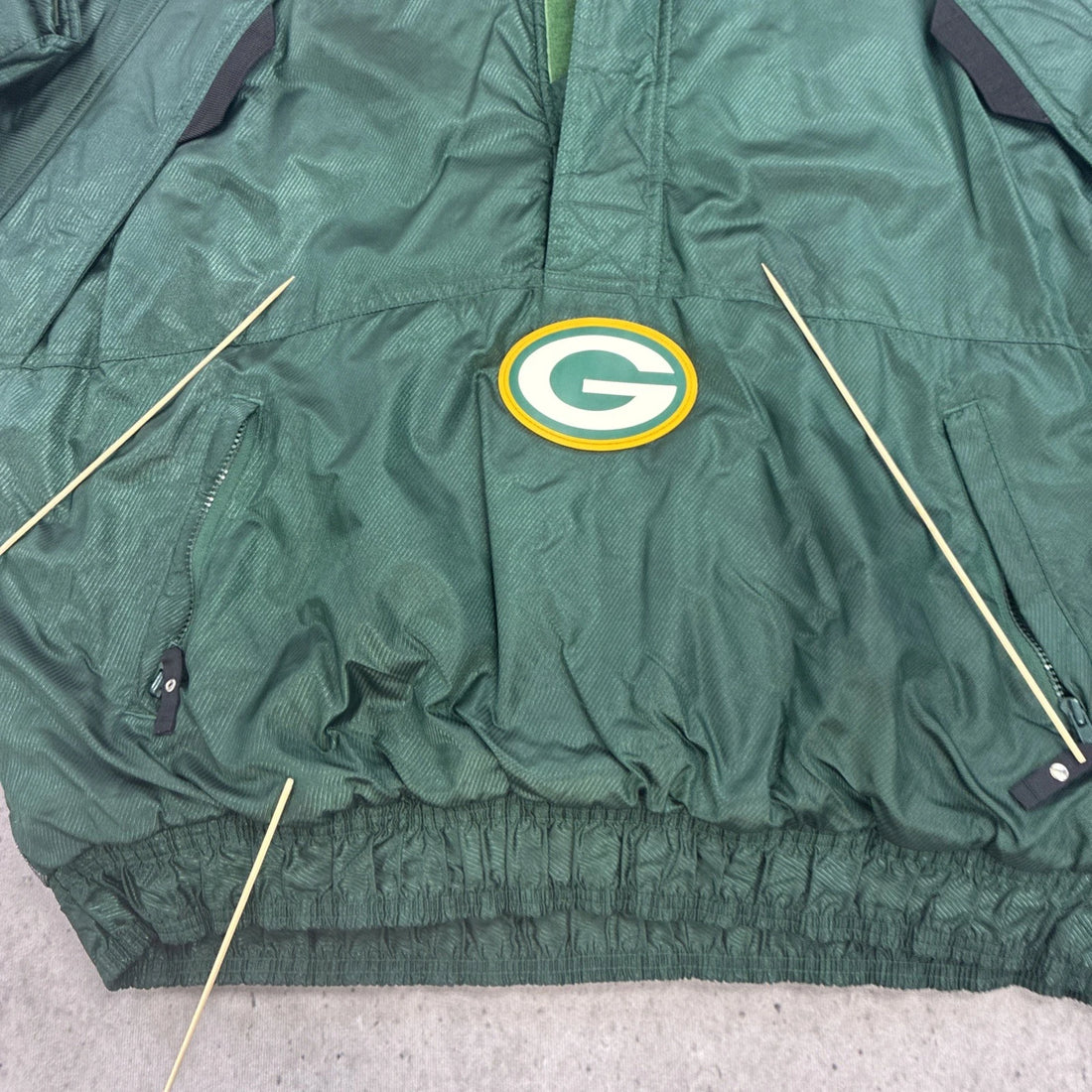 Vintage Green Bay Packers Starter Puffer Jacket Size 2XL NFL