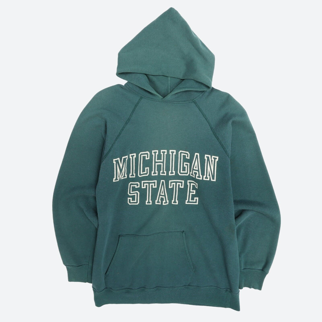 Vintage Michigan State Spartans Champion Sweatshirt Hoodie Size XL 80s NCAA