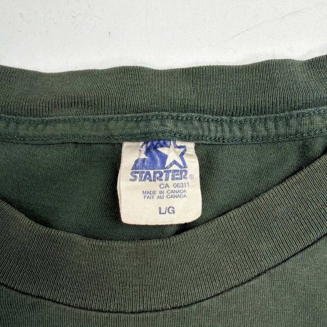 Vintage Green Bay Packers Starter T-Shirt Size Large 90s NFL