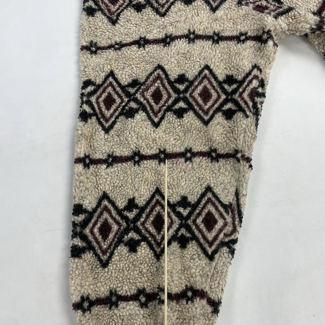 Vintage Wrangler Western Aztec Deep Pile Fleece Sweater Size 2XL