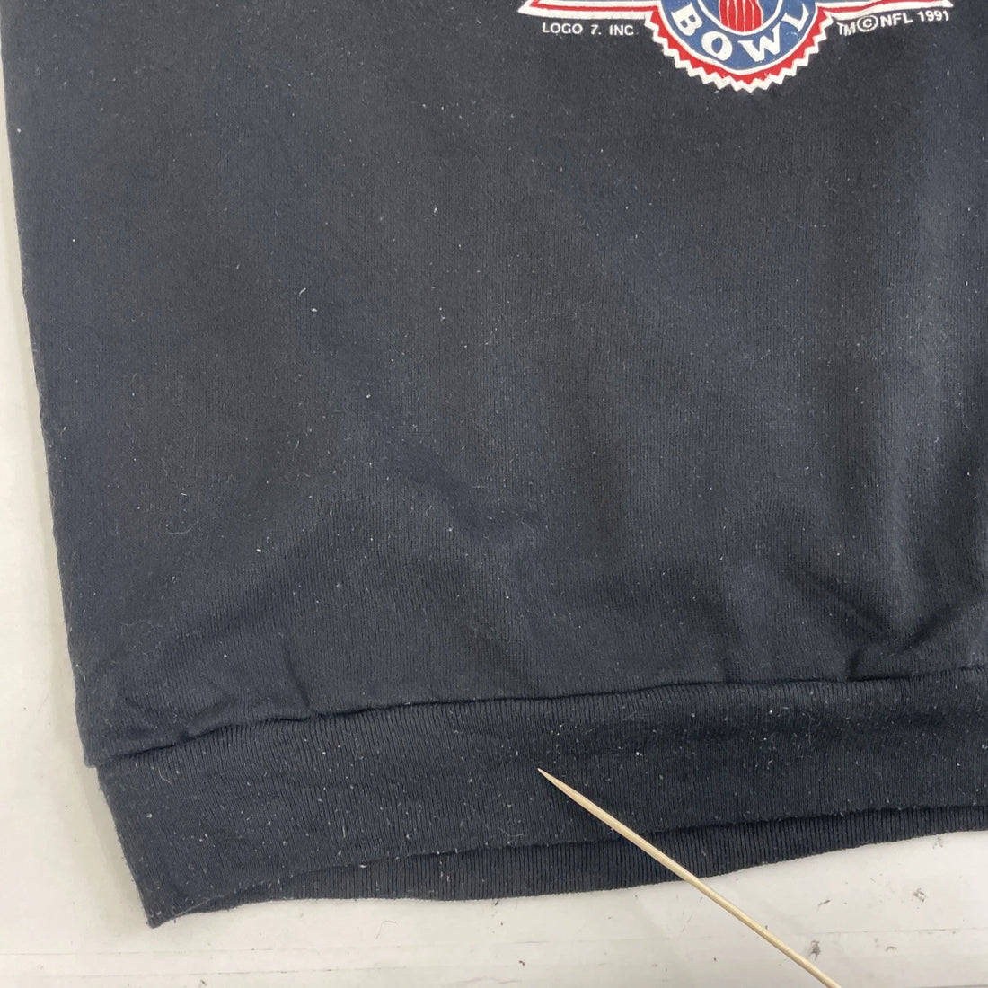 Vintage Super Bowl XXVI Sweatshirt Crewneck Size Large 1991 90s NFL