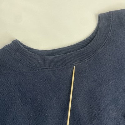 Vintage Champion Reverse Weave Crewneck Sweatshirt Size Medium Blue 90s
