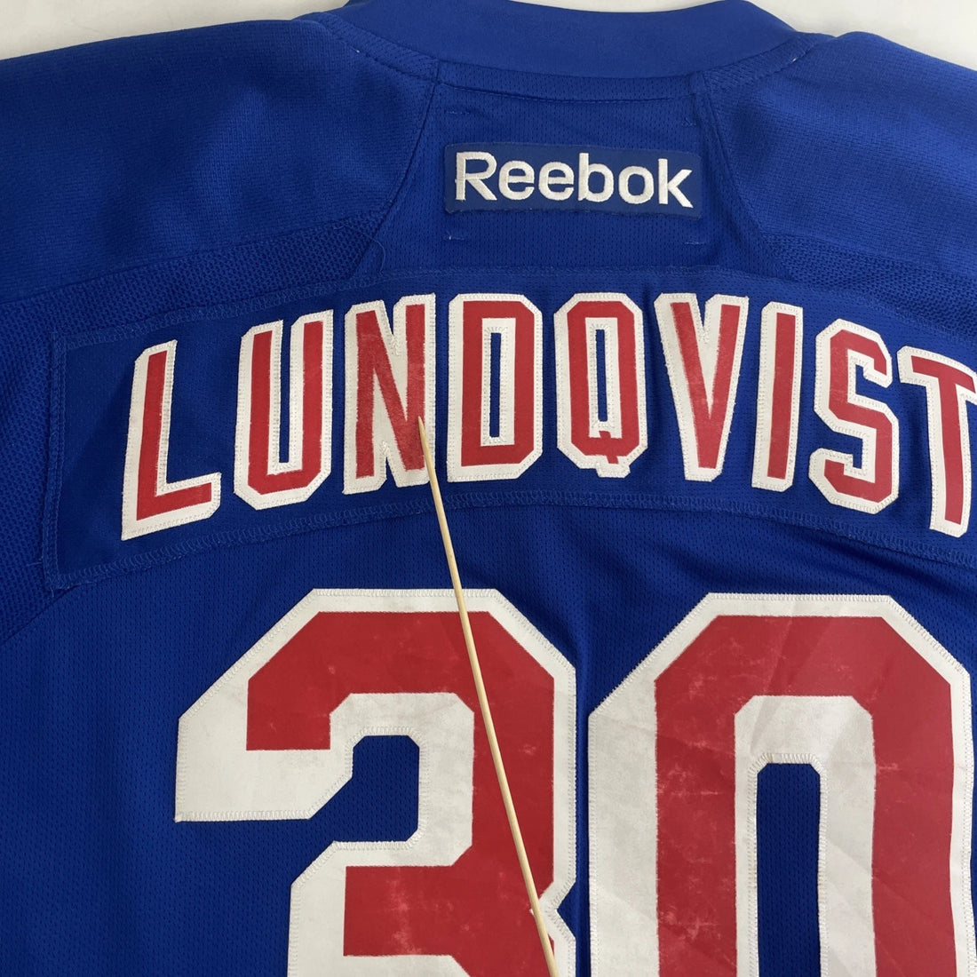 New York Rangers Henrik Lundqvist Reebok Hockey Jersey Size Large NHL