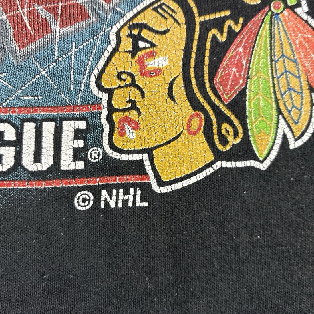 Vintage Chicago Blackhawks Sweatshirt Crewneck Size Medium NHL