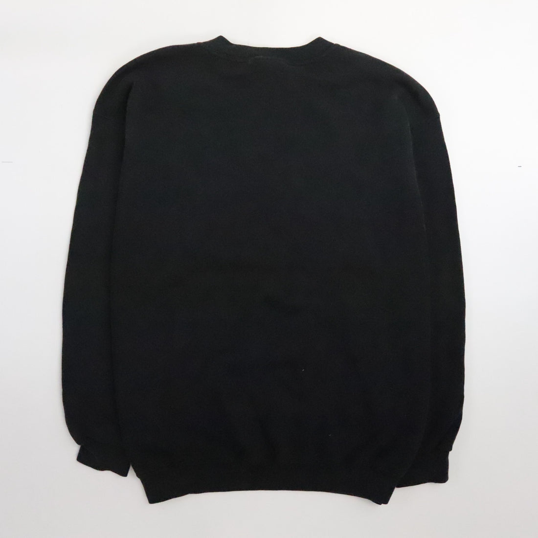 Vintage Nike Crewneck Sweatshirt Size Large Black Embroidered Swoosh