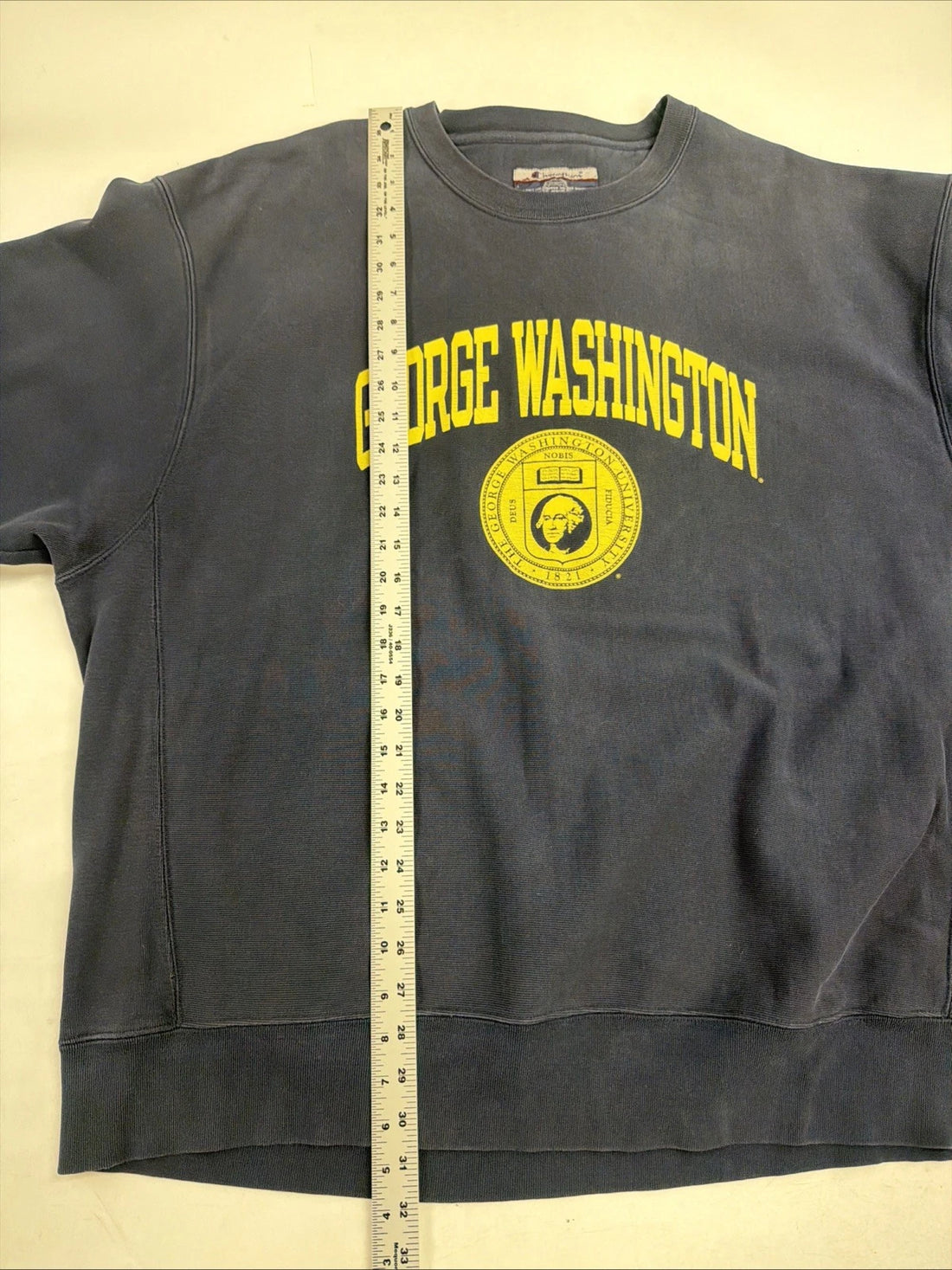 Vintage George Washington Champion Reverse Weave Sweatshirt Size 2XL