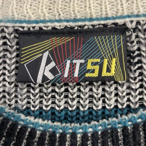 Vintage Kitsu Pullover Crewneck Sweater Size XL