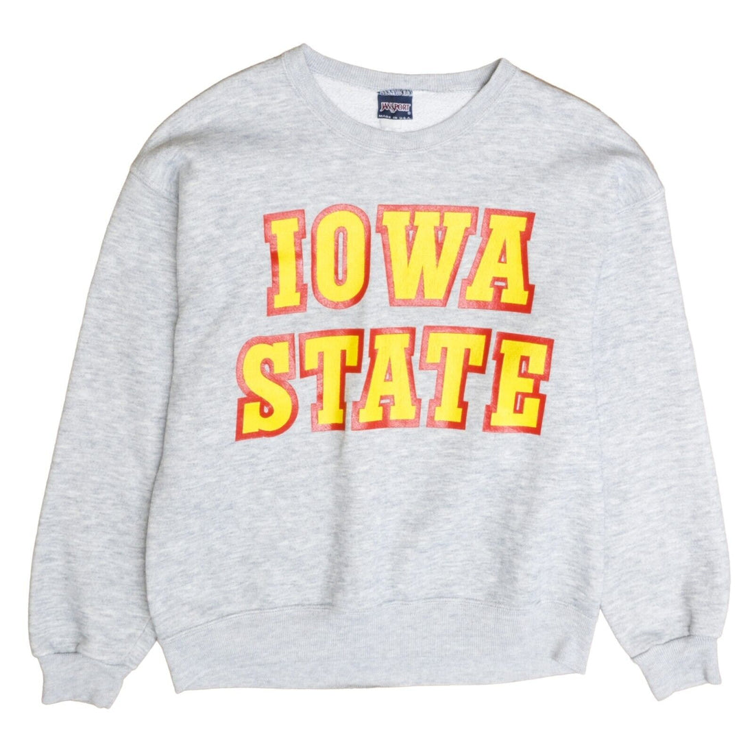 Vintage Iowa State Cyclones Sweatshirt Crewneck Size Large 90s NCAA