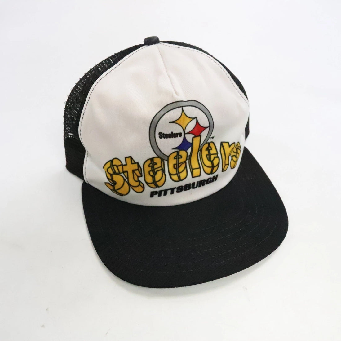 Vintage Pittsburgh Steelers Trucker Snapback Hat OSFA NFL