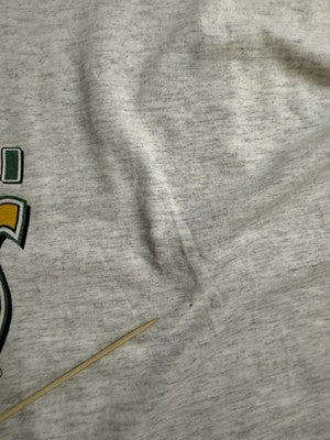 Vintage Miami Hurricanes Bulletin T-Shirt Size Large Wrap Around 90s NCAA