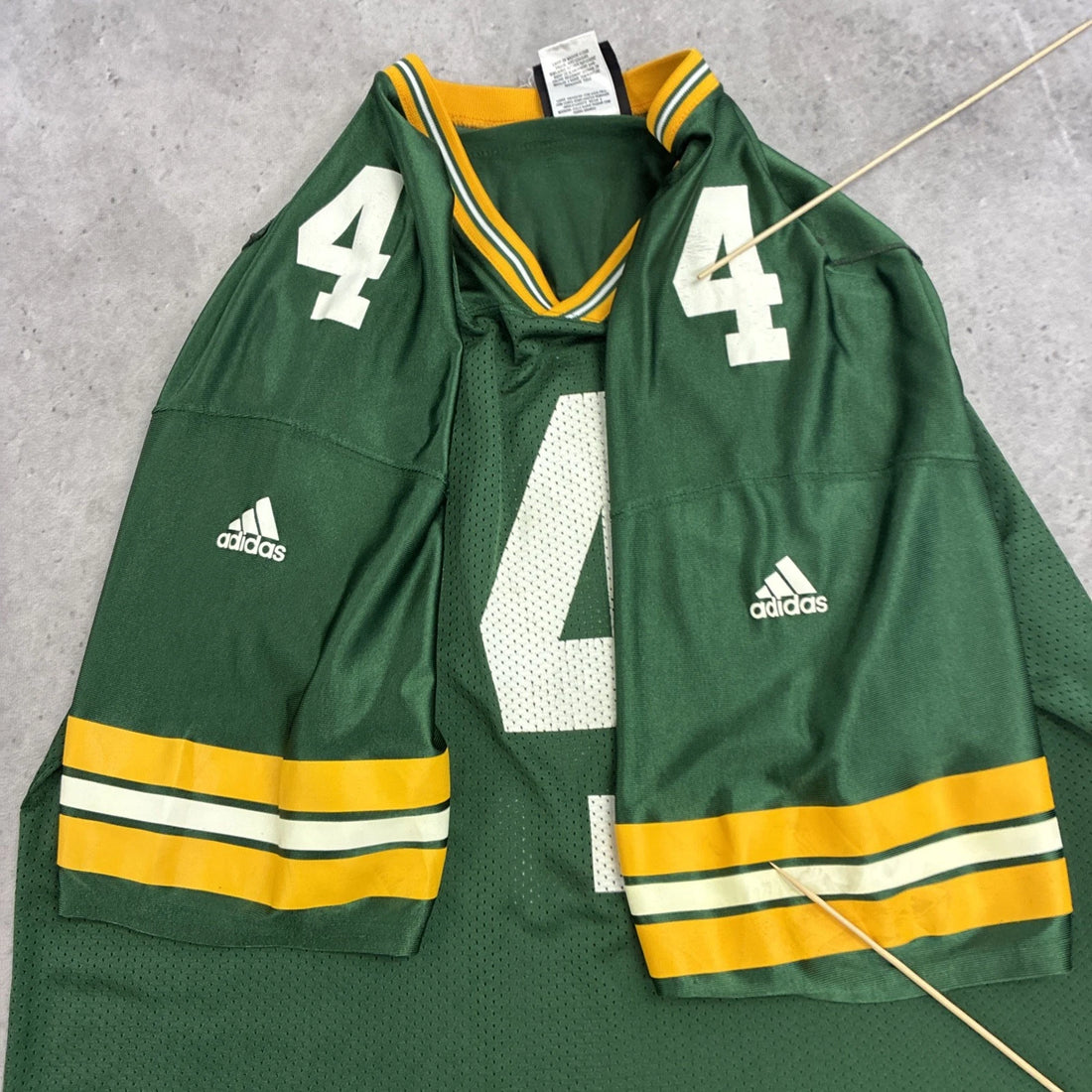 Vintage Green Bay Packers Brett Favre Adidas Jersey Size XL NFL