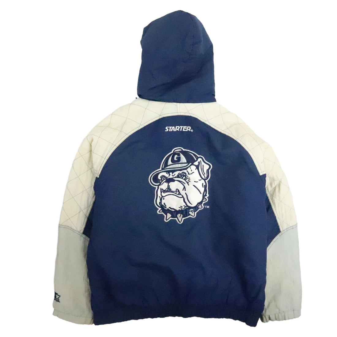 Vintage Georgetown Hoyas Starter Puffer Jacket XL 90s NCAA