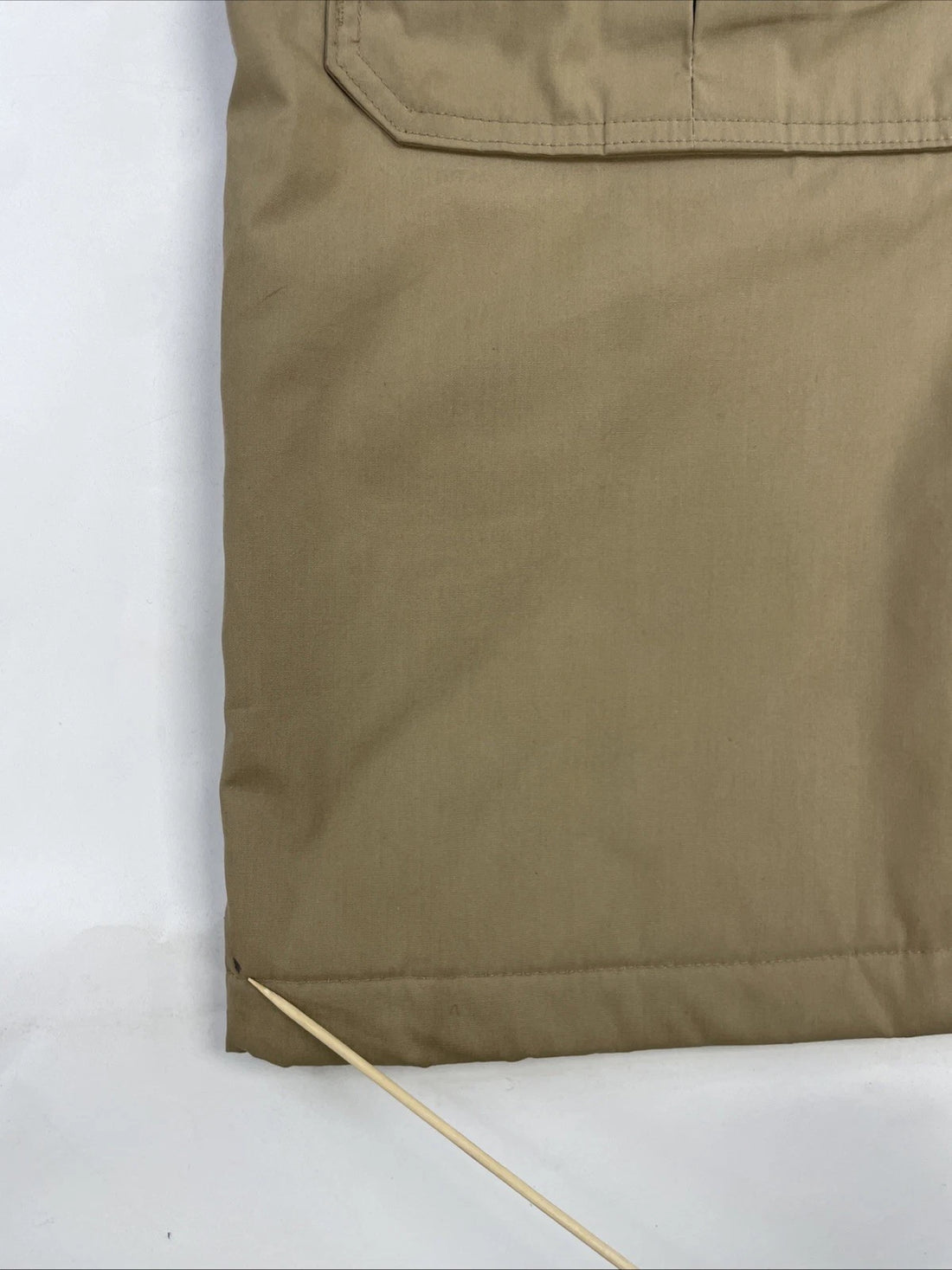 Vintage L.L. Bean Parka Jacket Size Large Beige Insulated