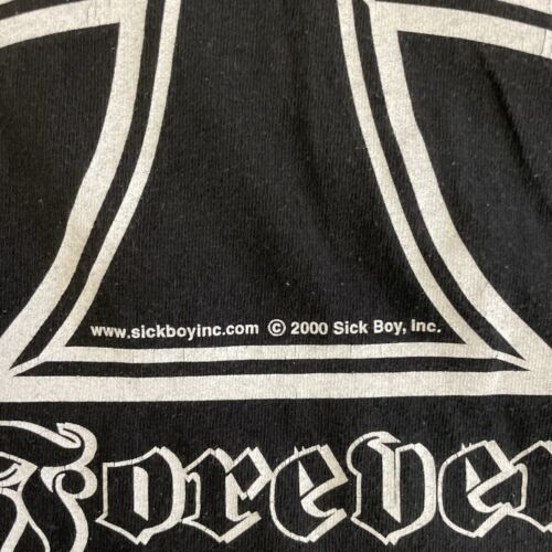 Vintage Choppers Forever Motorcycle T-Shirt Size XL Sickboy 2000