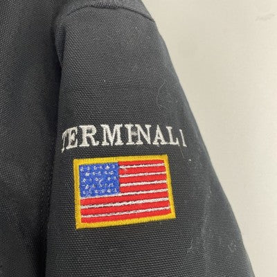 Carhartt Canvas Detroit Work Jacket Size Large Black Blanket Lined