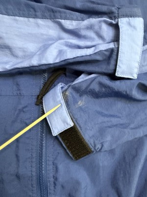 Vintage Nike Windbreaker Light Jacket Womens Size Small Blue