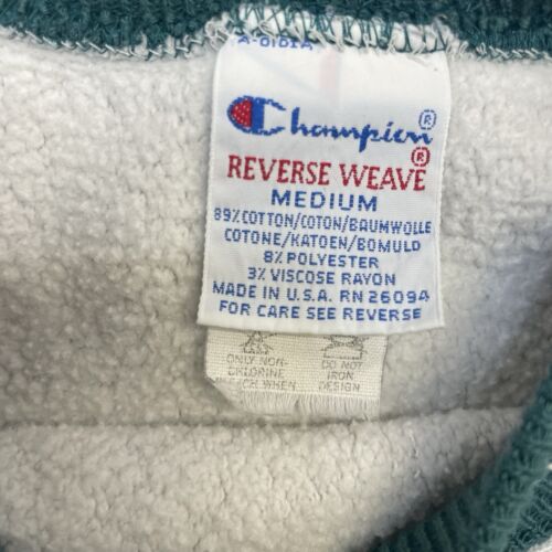 Vintage Champion Reverse Weave Crewneck Sweatshirt Size Medium 90s