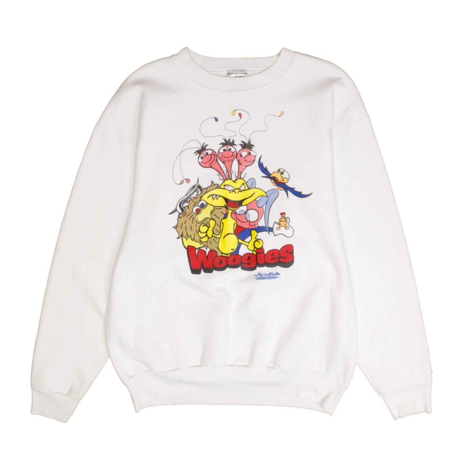 Vintage Woogies Sweatshirt Crewneck Size XL Cartoon 90s