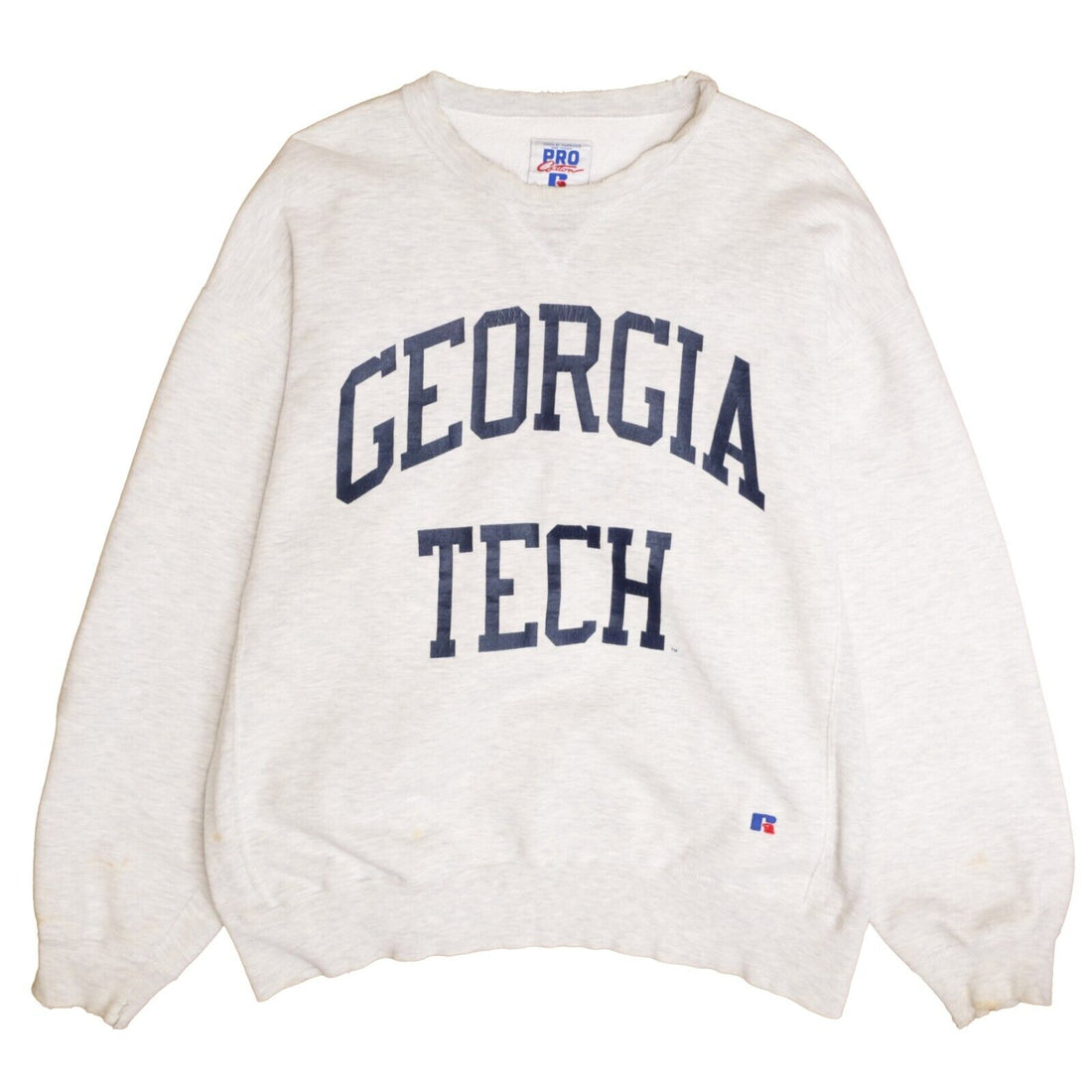 Vintage Georgia Tech Russell Athletic Sweatshirt Crewneck Size XL 90s