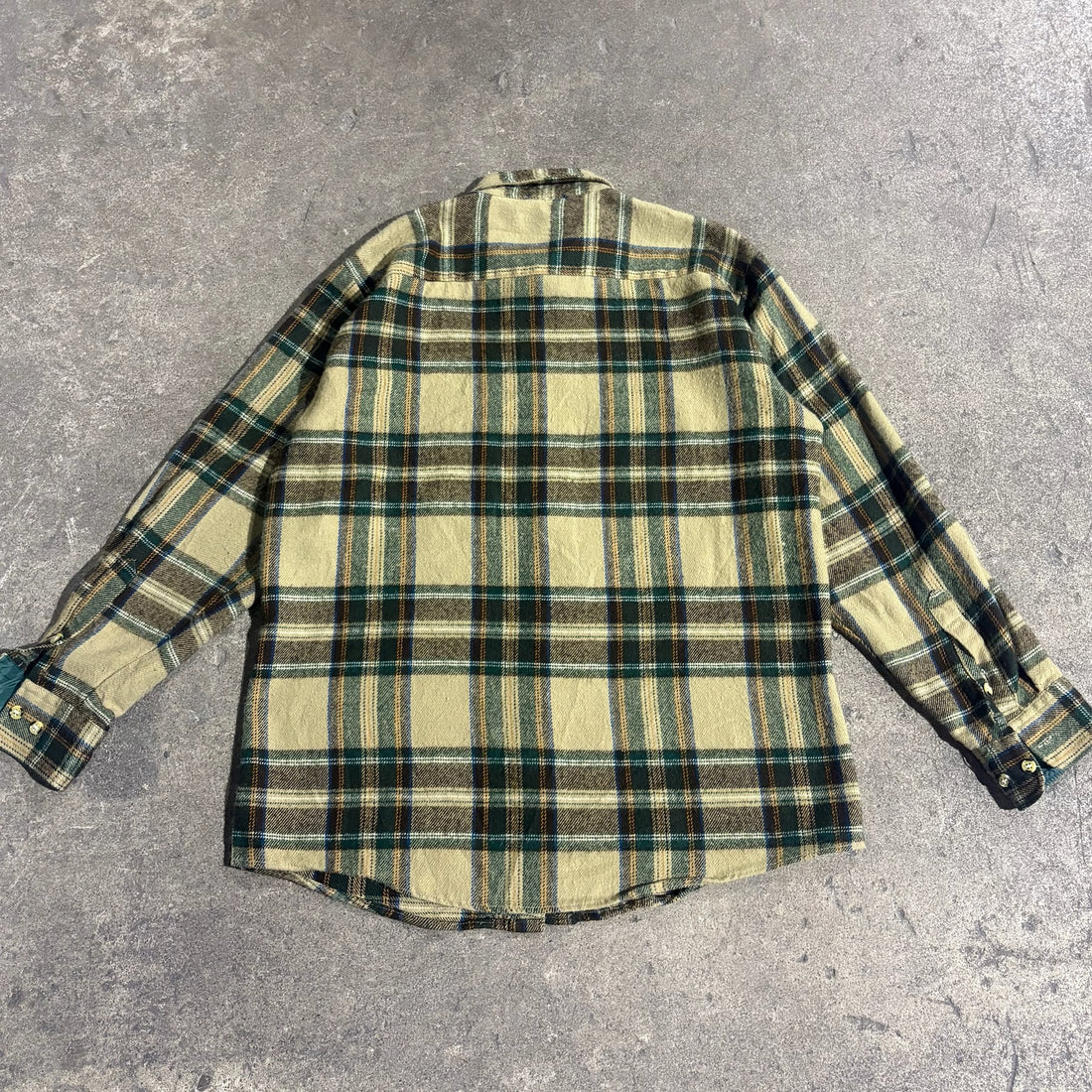 80s Sears Flannel Button up Size Large
