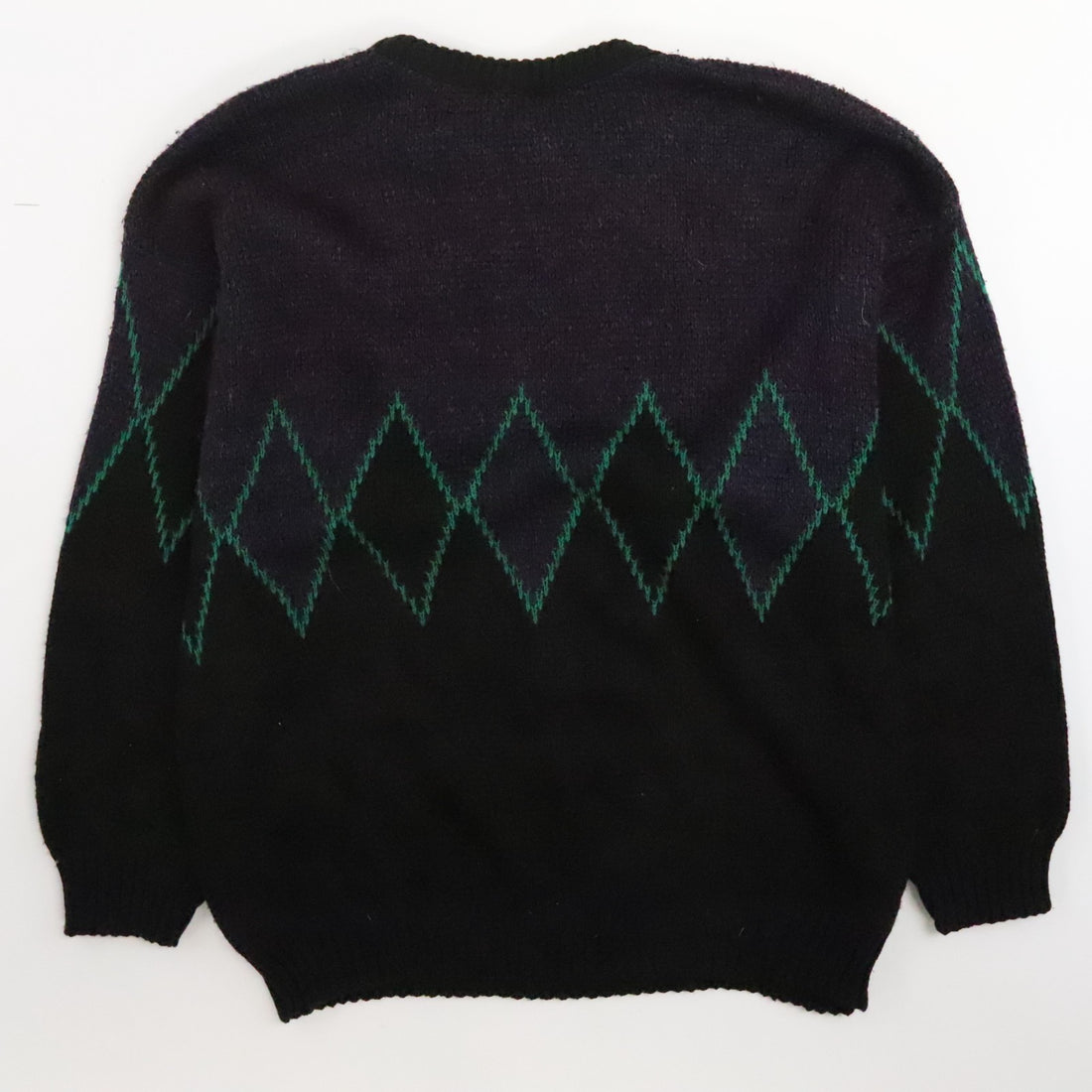 Vintage Asphalt Argyle Crewneck Sweater Size XL