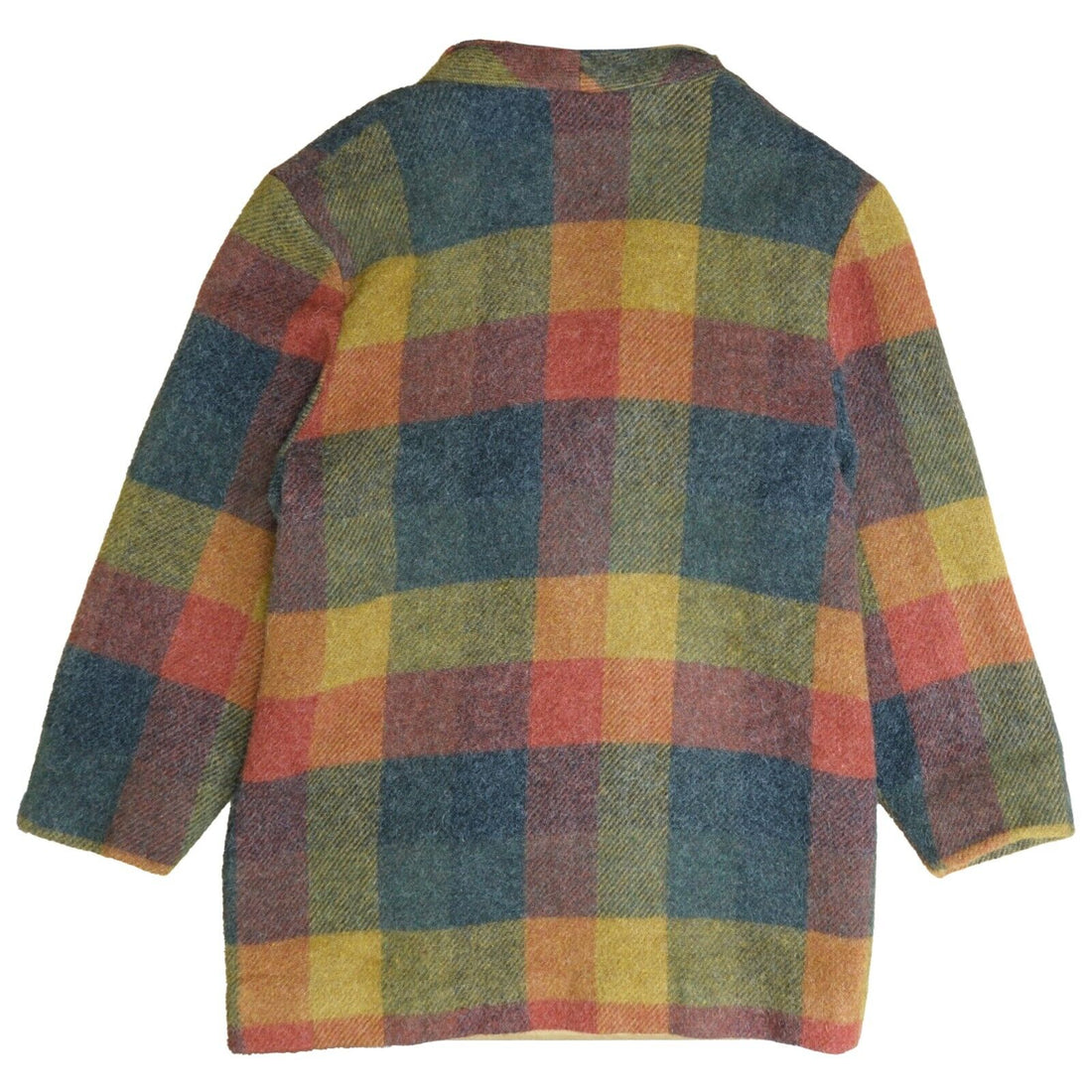 Vintage Woolrich Wool Coat Jacket Size Large Plaid