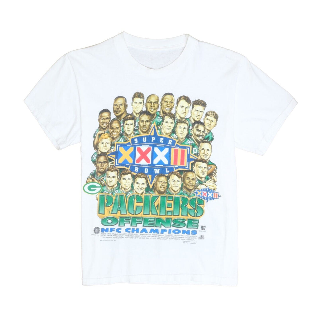 Super Bowl XXXII Packers VS Broncos White Shirt – Laundry