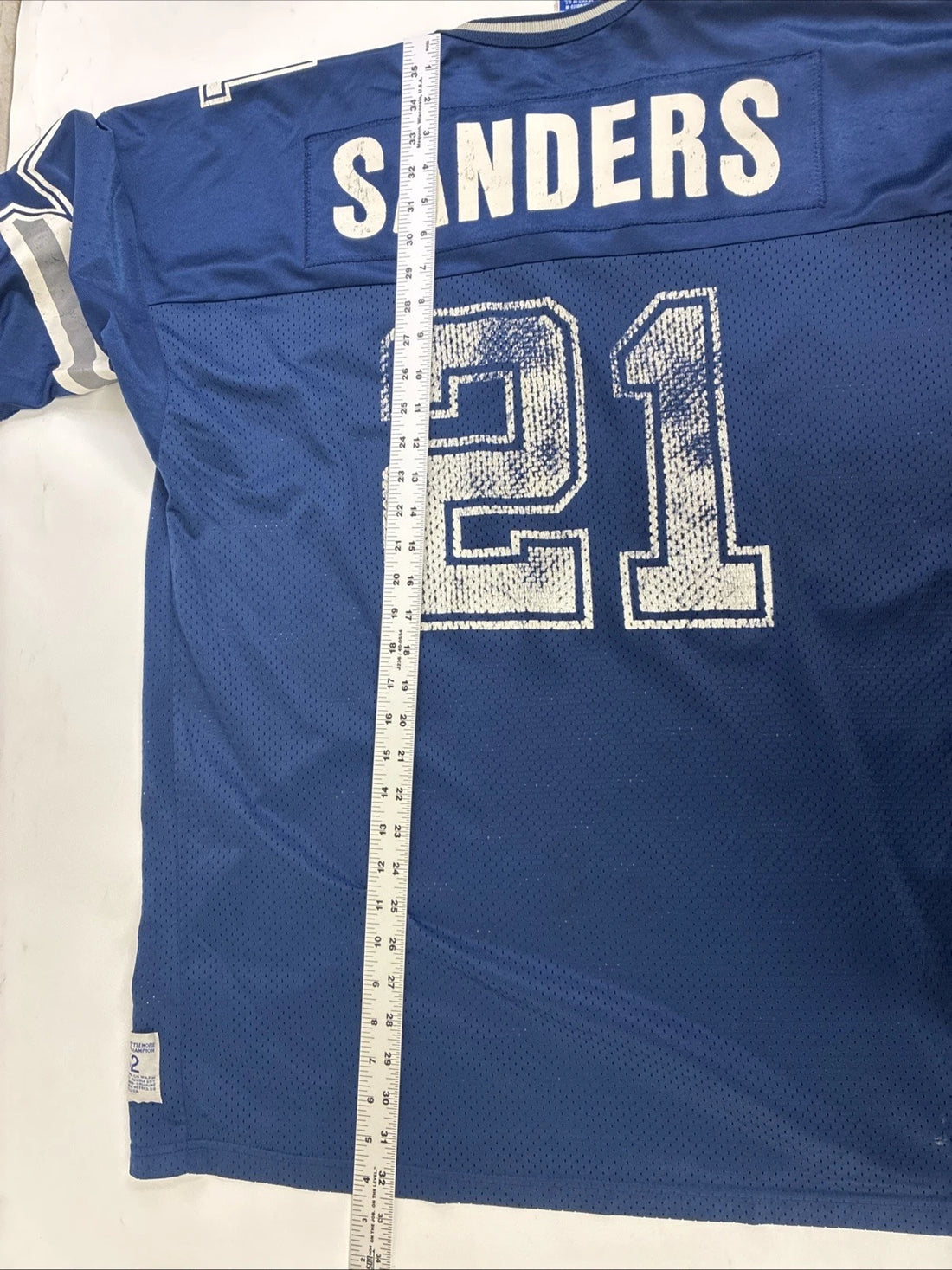 Vintage Dallas Cowboys Deion Sanders Champion Jersey Size 52 NFL