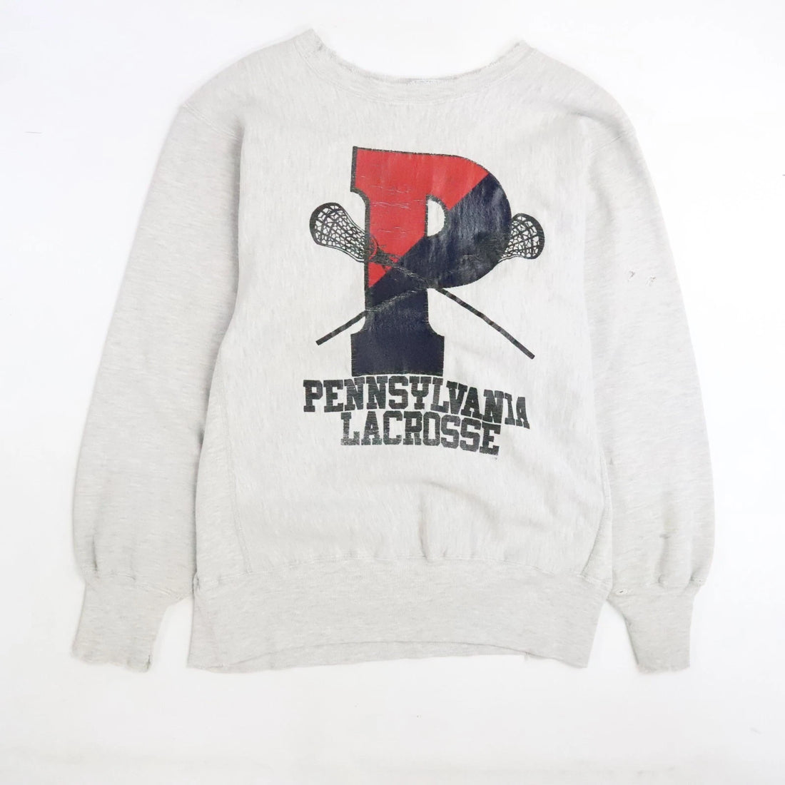 Vintage Pennsylvania Lacrosse Champion Reverse Weave Sweatshirt Large 90s NCAA