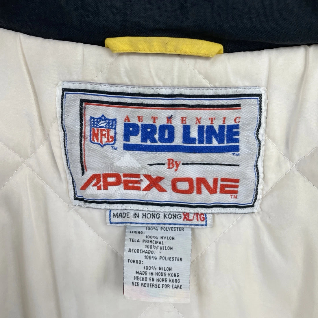 Vintage Minnesota Vikings Apex One Puffer Jacket Size XL 90s NFL