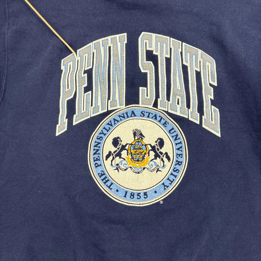 Vintage Penn State University Crest Crewneck Sweatshirt Size Large 90s NCAA