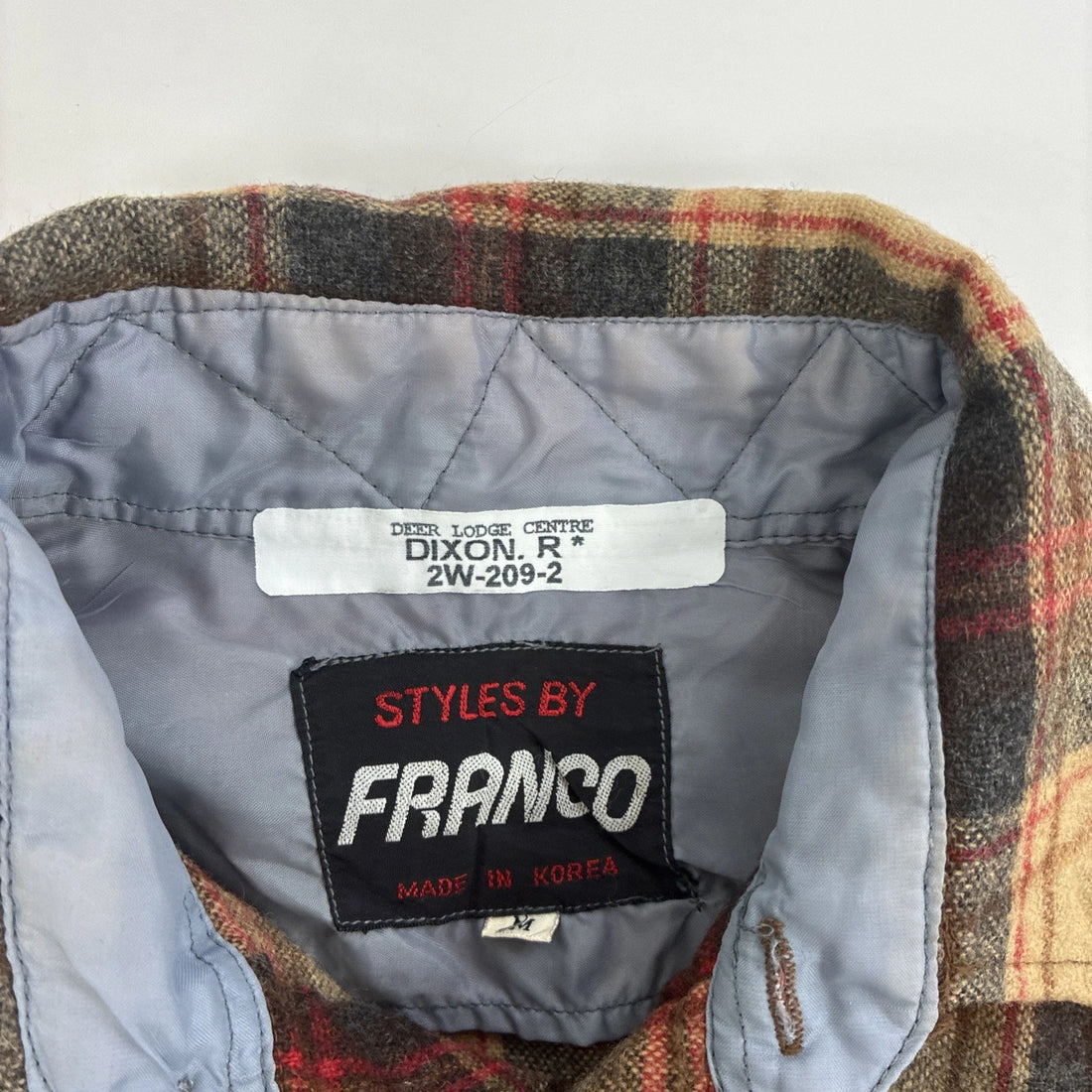 Vintage Franco Button Up Shirt Size Medium