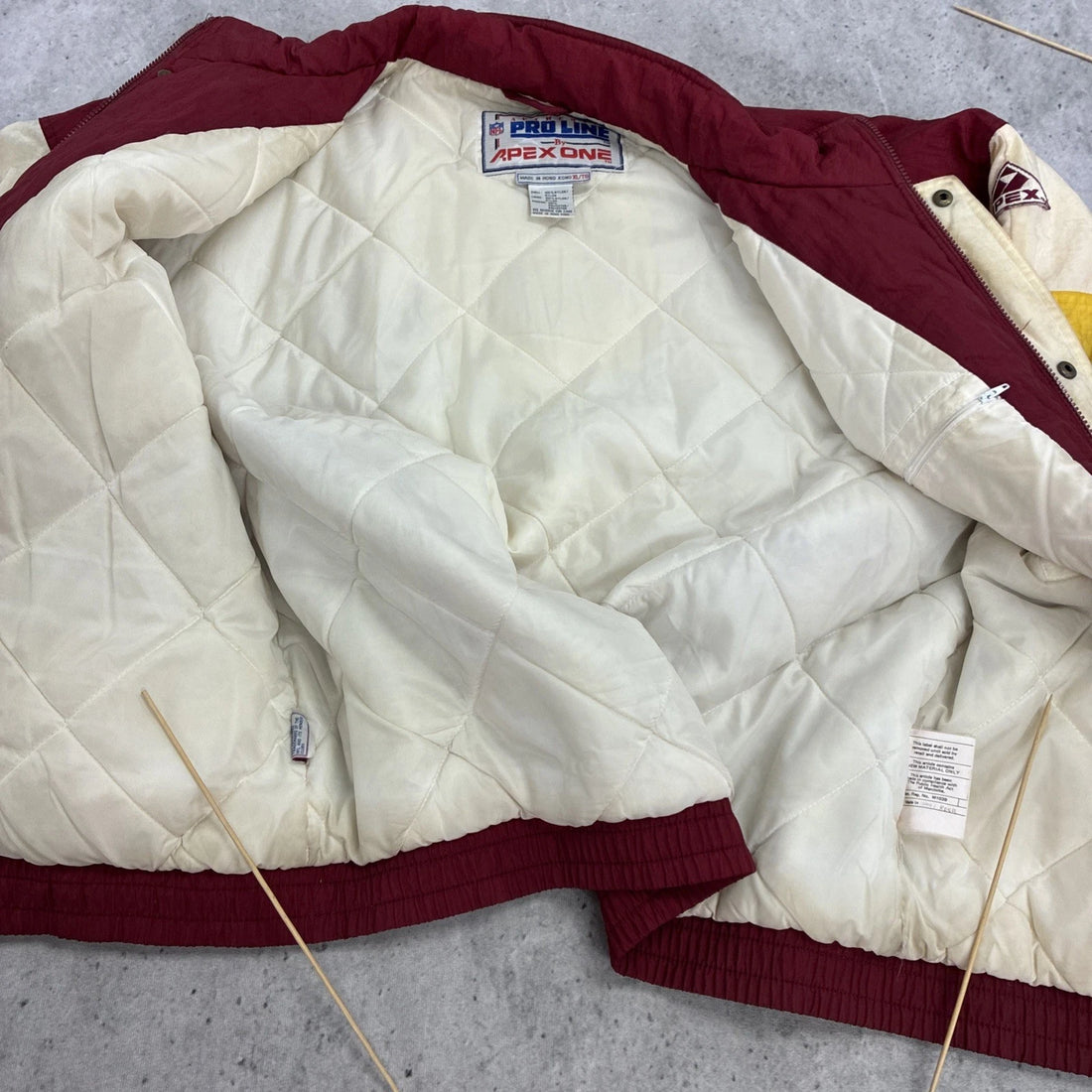 Vintage Washington Redskins Apex One Puffer Jacket Size XL NFL