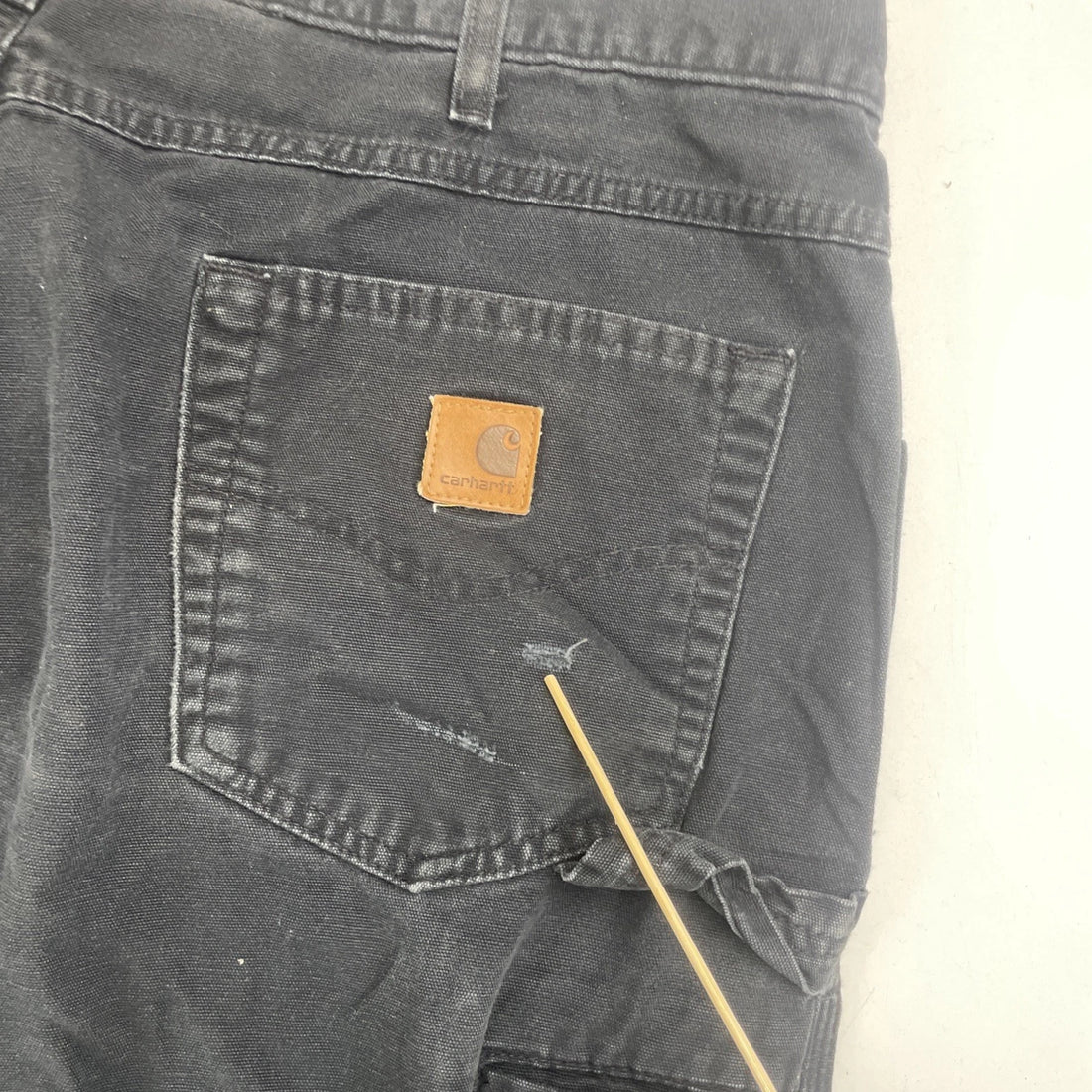 Carhartt Carpenter Work Pants Size 36 X 34 Black