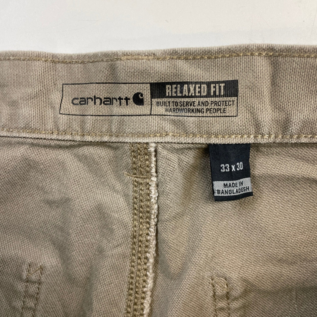 Carhartt Carpenter Work Pants Size 33 X 30 Brown