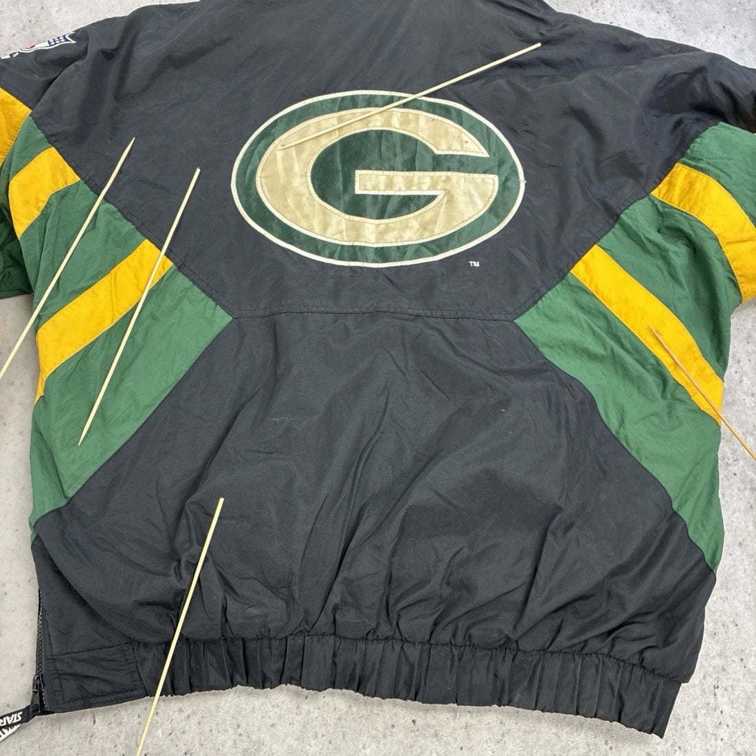 Vintage Green Bay Packers Starter Puffer Jacket Size XL NFL