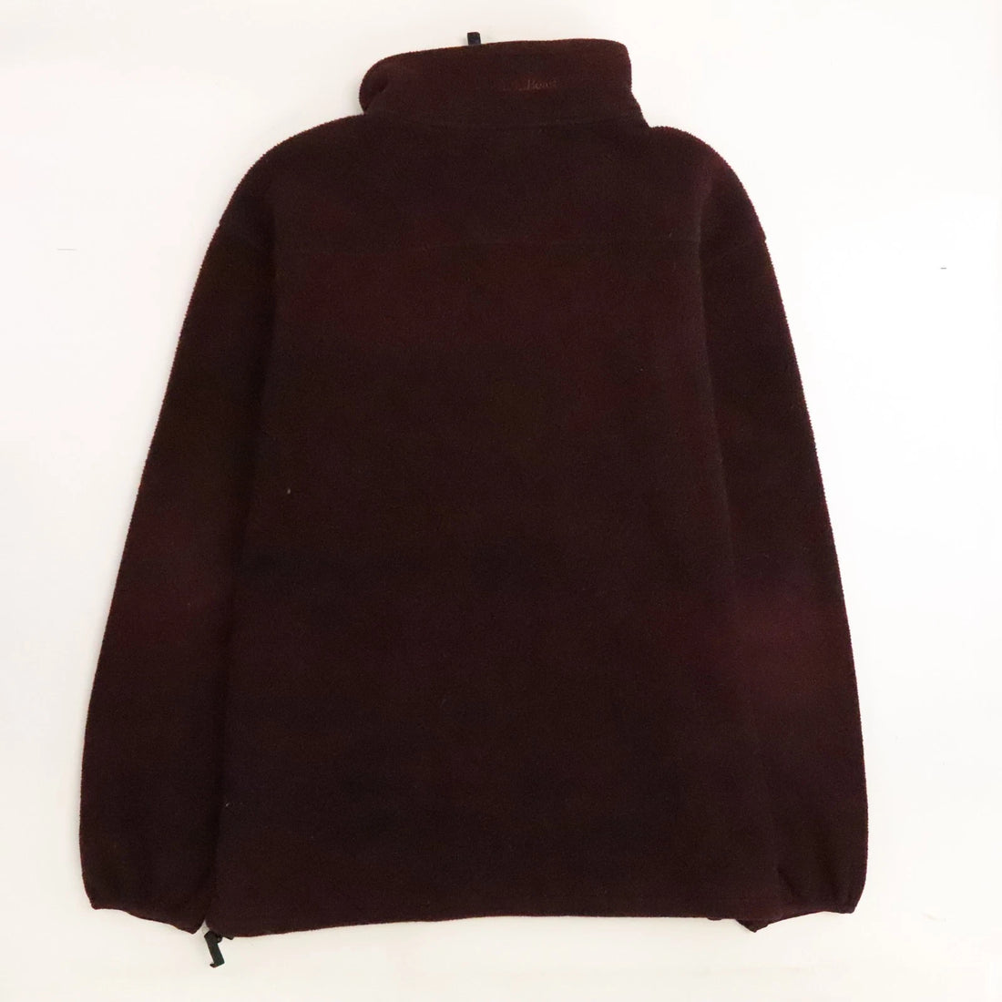 Vintage L.L. Bean 1/2 Zip Fleece Jacket Size XL Red