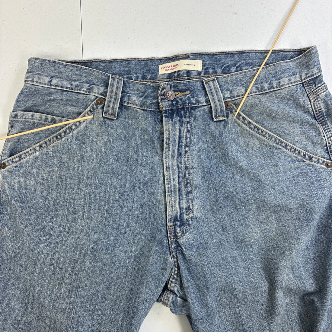 Levi Strauss & Co. Carpenter Denim Jeans Pants Size 34 X 32
