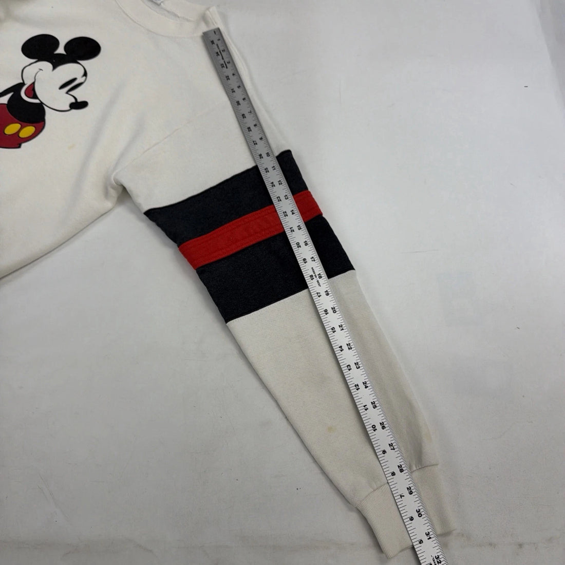 Vintage Mickey Mouse Disney Crewneck Sweatshirt Size Large 80s 90s