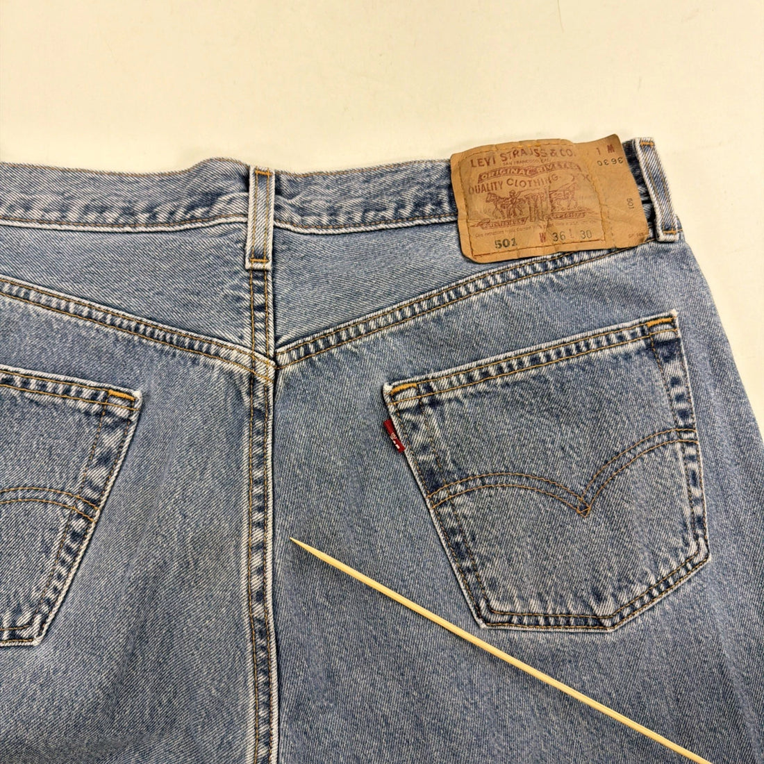 Vintage Levi Strauss & Co. 501 Denim Jeans Pants Size 36 X 30