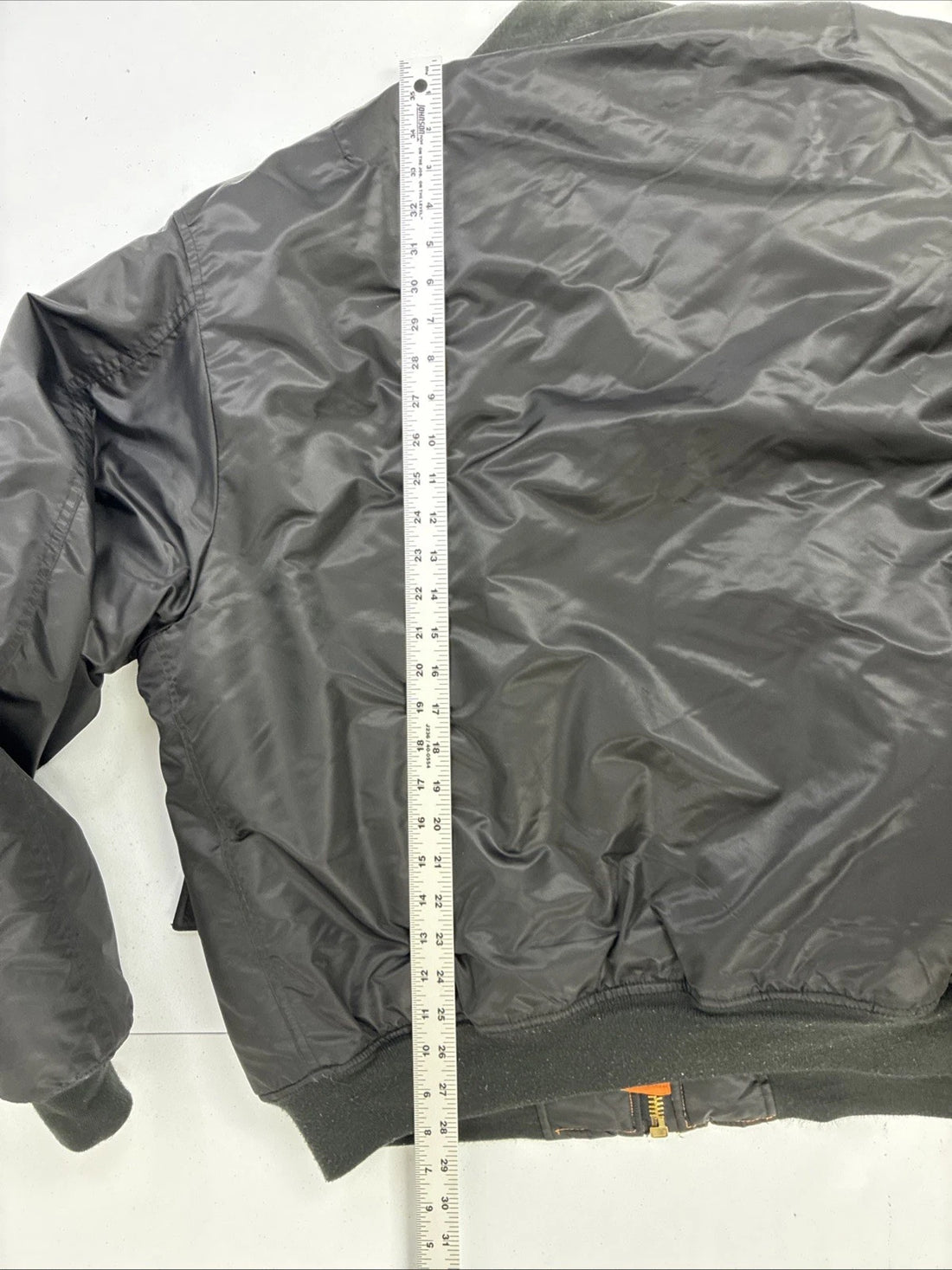USAF MA-1 Flight Bomber Jacket Size 2XL Black