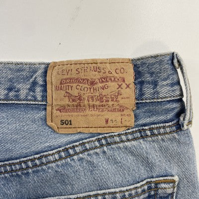 Vintage Levi Strauss & Co 501 Denim Jeans Pants Size 32 X 30 Button Fly