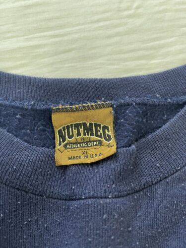 Vintage Notre Dame Fighting Irish Nutmeg Sweatshirt Crewneck Size XL 90s NCAA