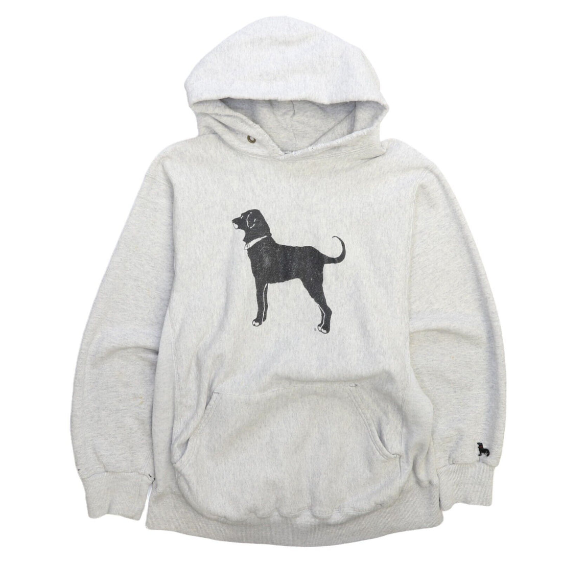 Vintage Black Dog Martha's Vineyard Sweatshirt Hoodie Size XL 90s