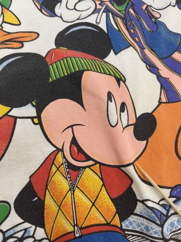 Vintage Mickey Mouse Disney T-Shirt Large Donald Duck Goofy