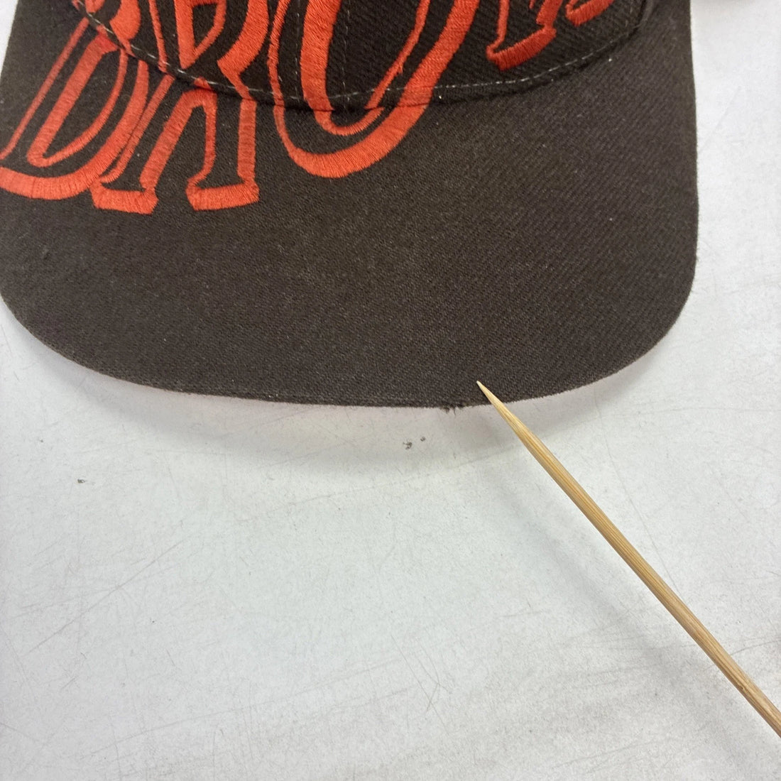 Vintage Cleveland Browns The Game Wool Snapback Hat OSFA NFL